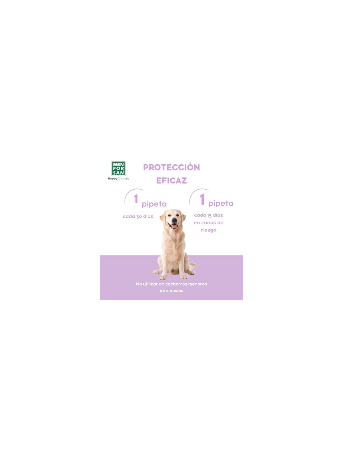 Men For San PIPETAS per cane antiinsetti 2 unit unisex