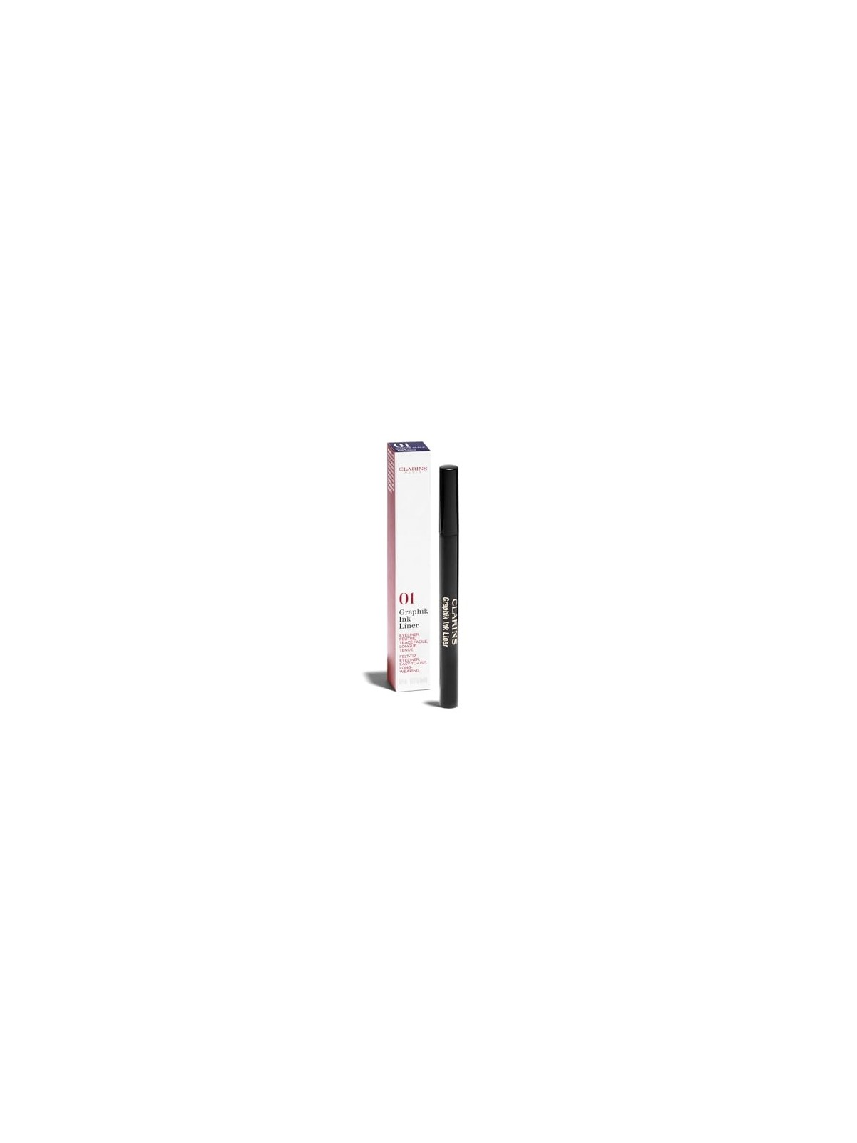 Clarins Graphic Ink Liner Eyeliner a lunga tenuta 04 ml donna 01 Intense Black