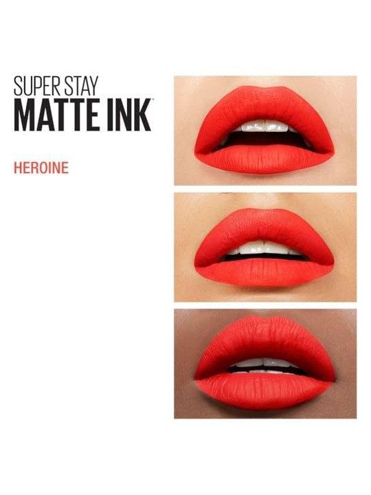 Maybelline SuperStay Liquid Ultra Matt inchiostro opaco 5 ml donna 25 Heroine