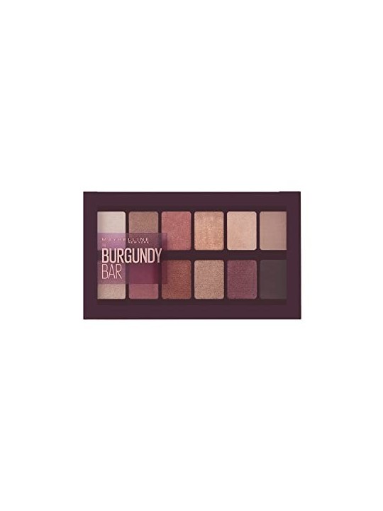 Palette ombretti Maybelline LA BARRA BORDEAUX 04-bordeaux donna