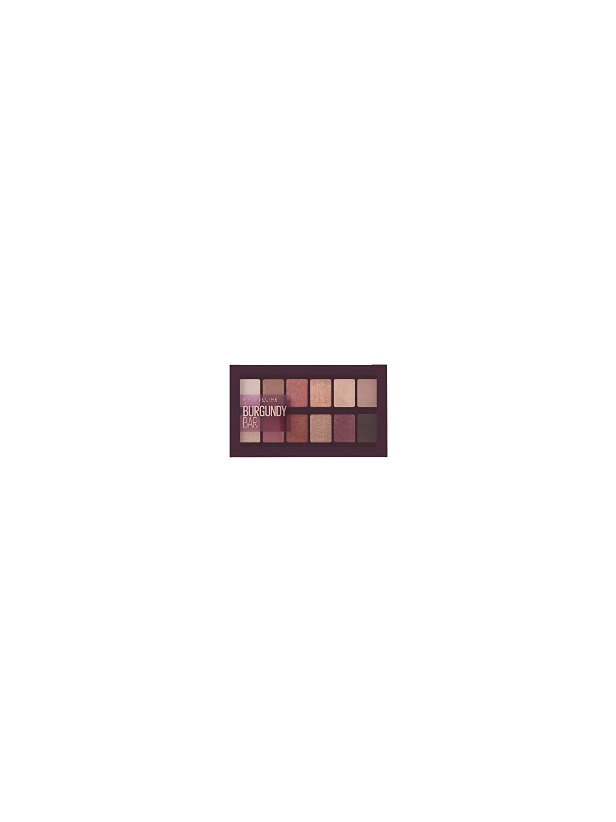 Palette ombretti Maybelline LA BARRA BORDEAUX 04-bordeaux donna