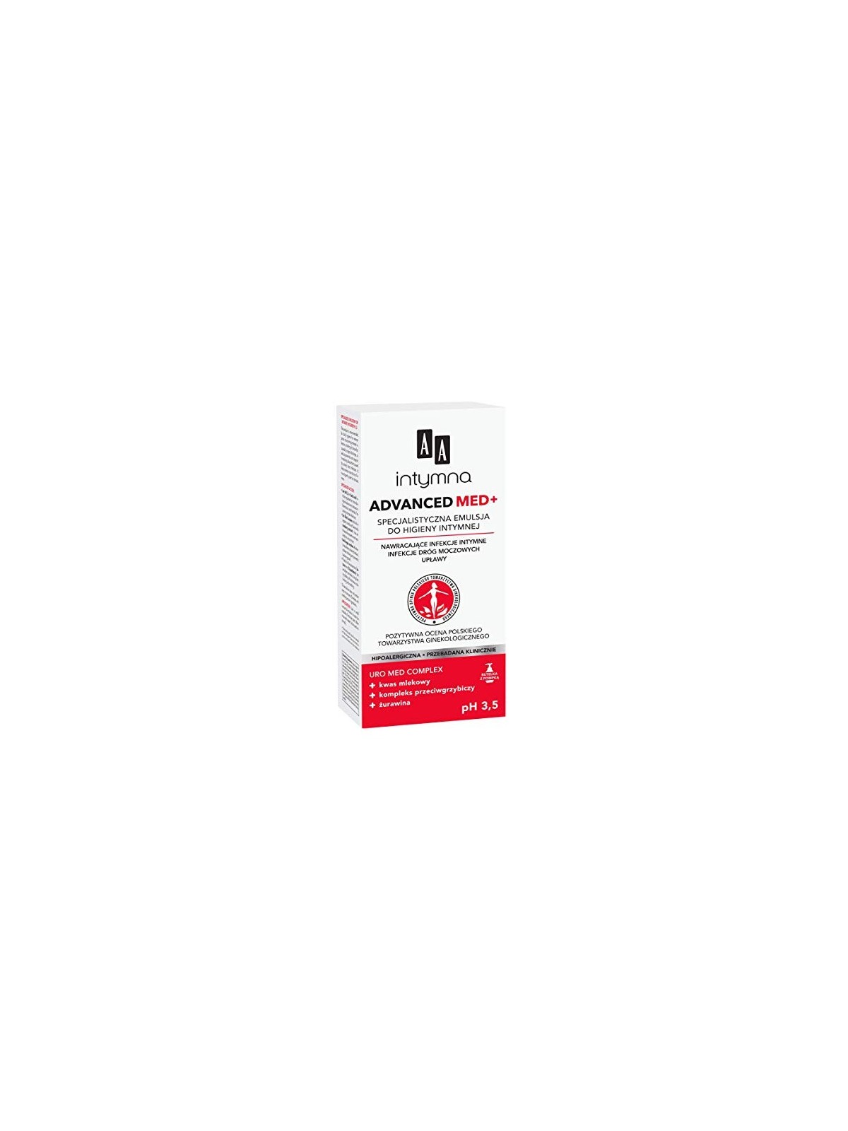 Emulsione specializzata per l'igiene intima AA Intymna Advanced Med