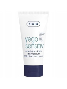 ZIAJA Yego Sensitiv SPF10 crema idratante per uomo bassa protezione 50ml