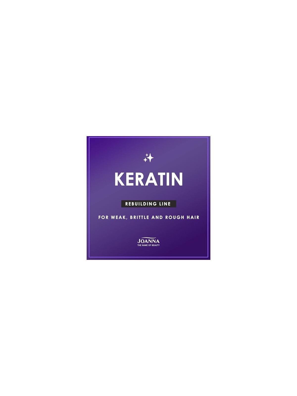 JOANNA PROFESSIONAL Keratin Rebuilding Hair Shampoo shampoo ricostruttivo per capelli indeboliti con cheratina 1000ml
