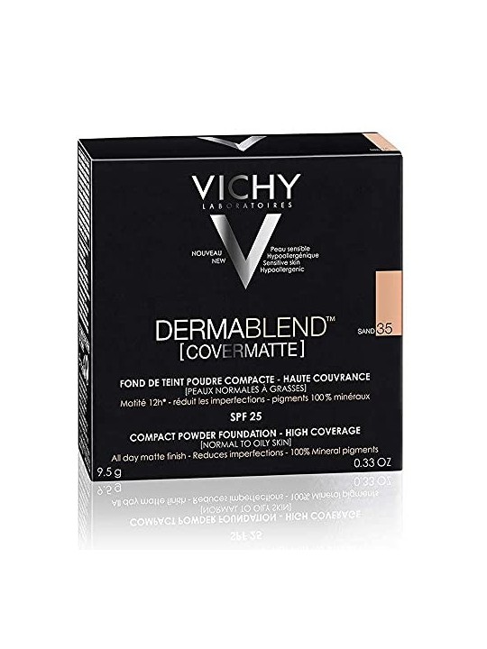 Fondotinta in polvere Vichy DERMABLEND n35 sabbia donna