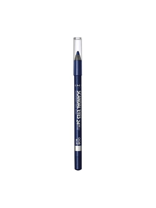 Rimmel Matita Scandal Eyes 24H Waterproof Kohl Kajal 12 g donna 008 Blue