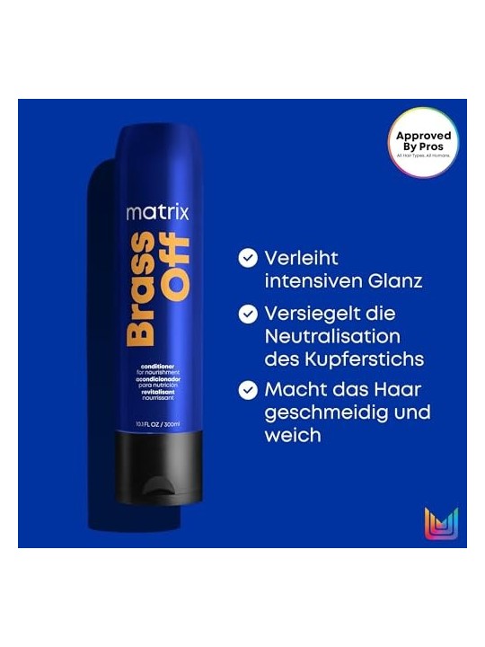 Matrix Balsamo Nutriente Total Results Brass Off Conditioner 300ml