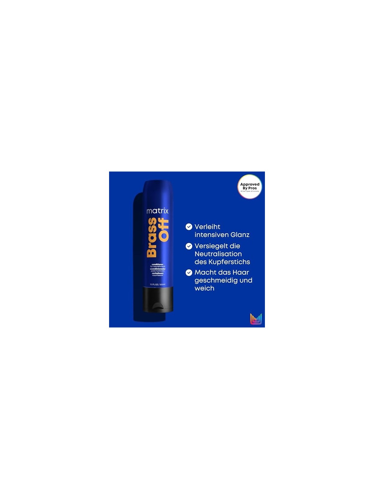 Matrix Balsamo Nutriente Total Results Brass Off Conditioner 300ml