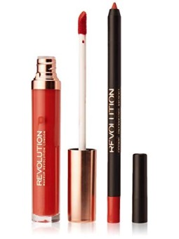 Set Makeup Revolution Retro Luxe Matita Labbra Regal 1 g