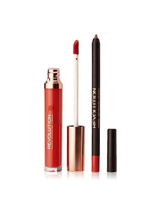Set Makeup Revolution Retro Luxe Matita Labbra Regal 1 g