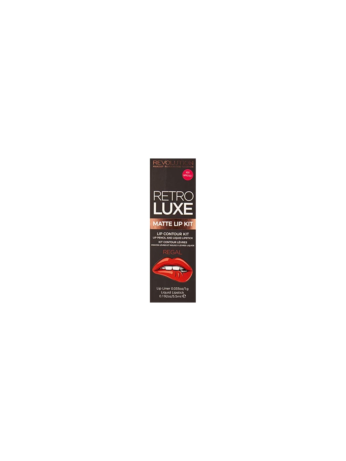 Set Makeup Revolution Retro Luxe Matita Labbra Regal 1 g