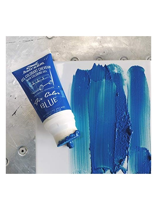 Hairgum FIX COLOR gel colorante blu donna