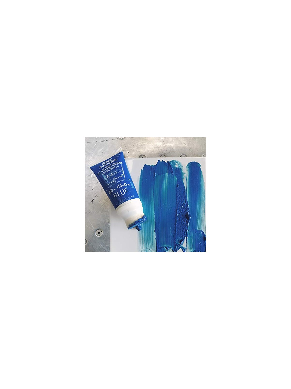 Hairgum FIX COLOR gel colorante blu donna