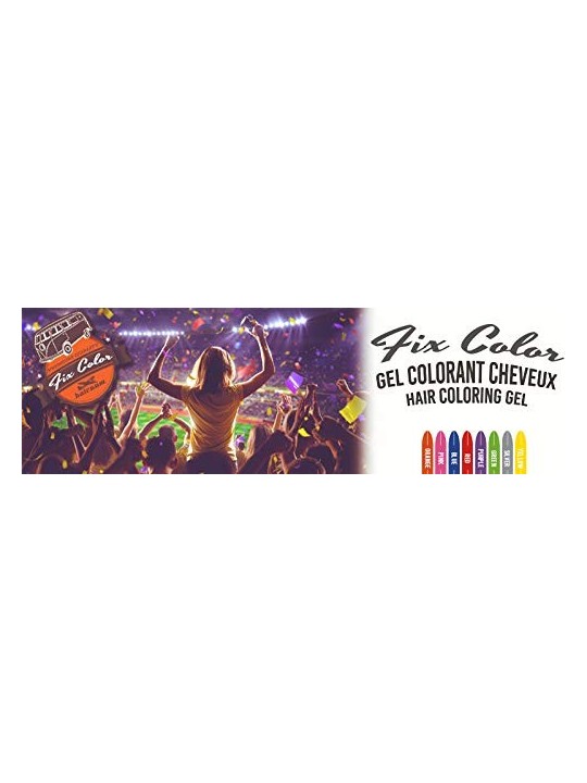 Hairgum FIX COLOR gel colorante blu donna