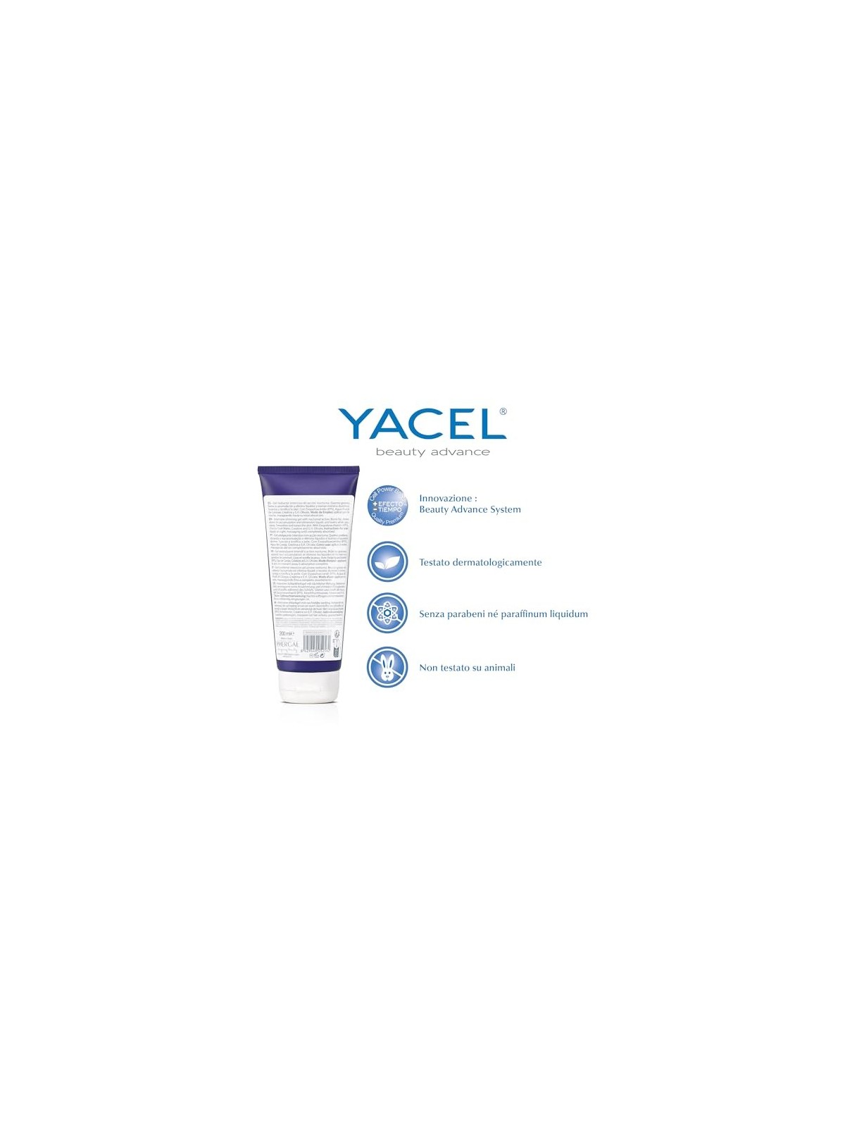 Gel riducente notte Yacel LIPOESCULTOR 200ml