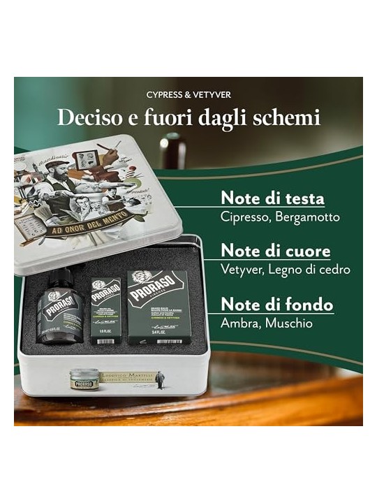 Set lavaggio barba Cypress Vetyver