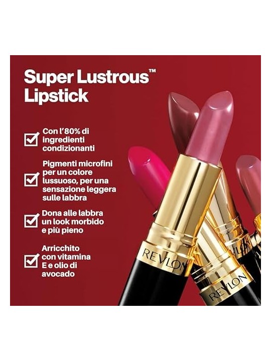 Revlon SUPER LUSTROUS lipstick n440 - Cherries in the Snow