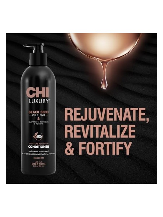 CHI Luxury Black Seed Oil Moisture Replenish Conditioner