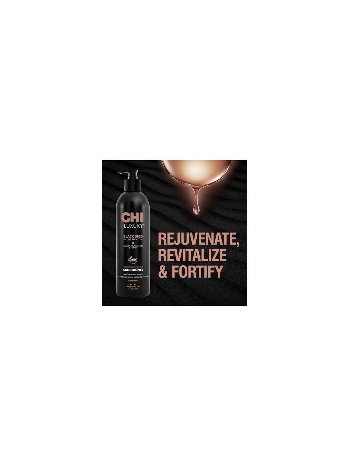 CHI Luxury Black Seed Oil Moisture Replenish Conditioner