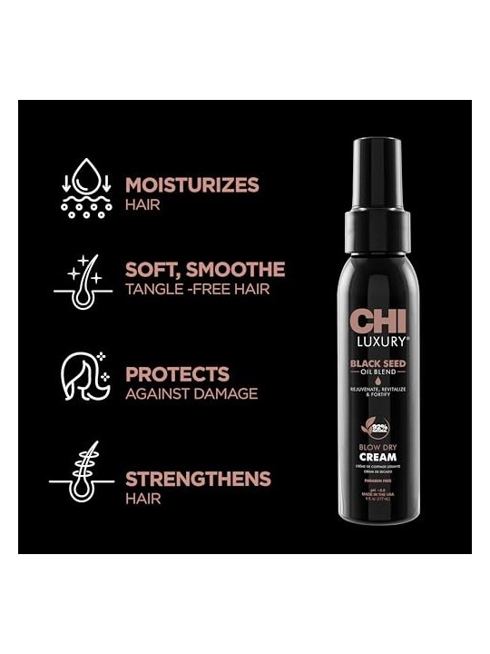 CHI Luxury Black Seed Oil Blow Dry Cream 177ml