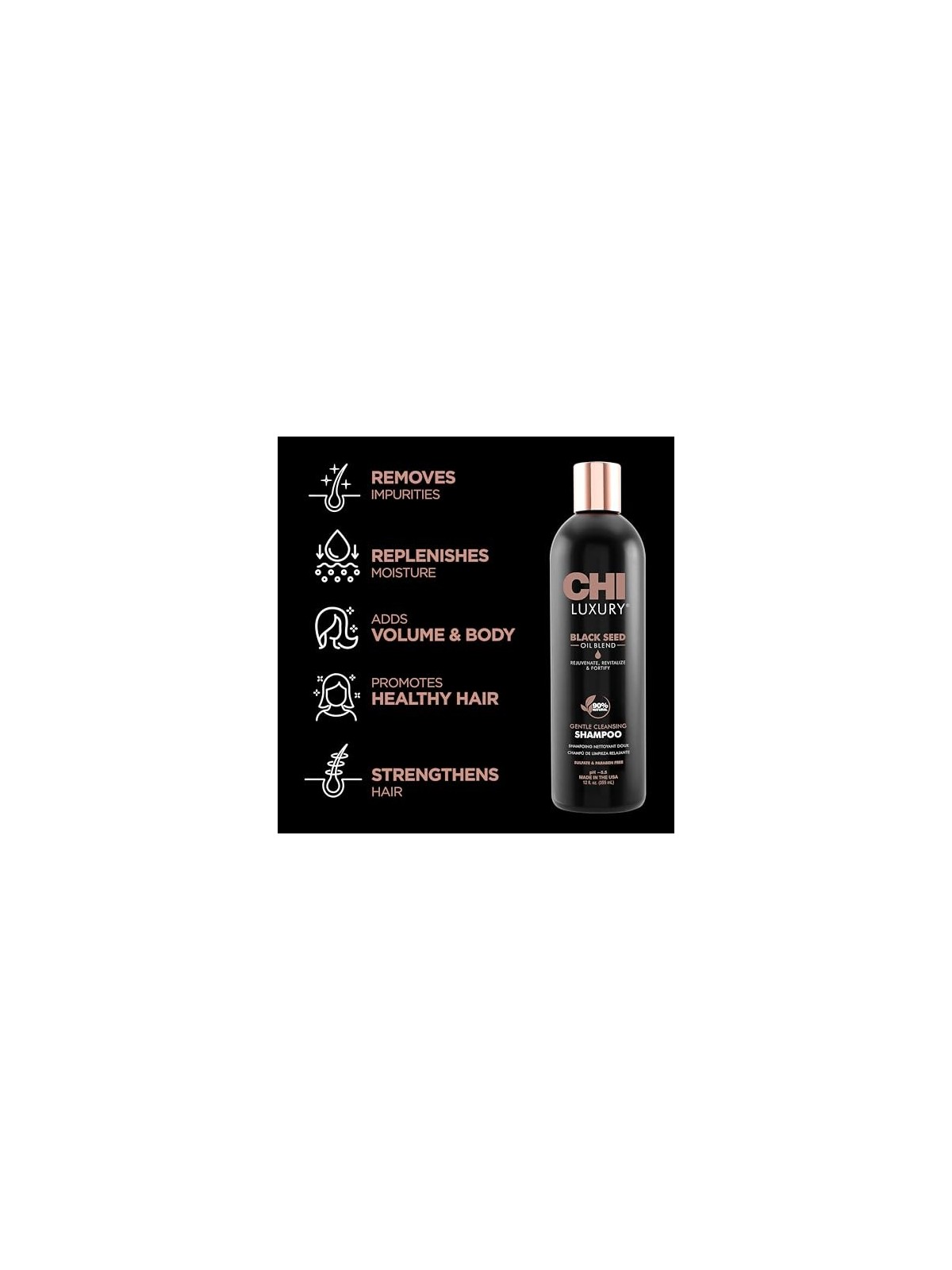 CHI Luxury Black Seed Oil Shampoo 355ml