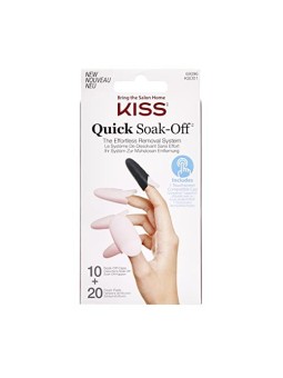 Kiss My Face Soak Off Remover Caps 20 pcs