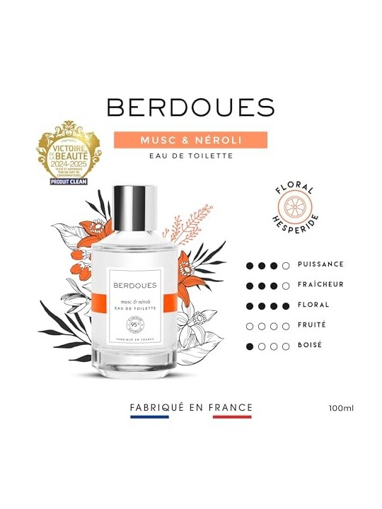 Musc et Neroli EDT spray 100ml