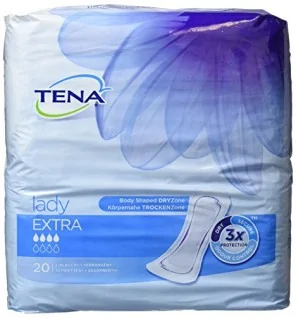 Tena Lady DISCREET compresa per incontinenza extra 20 unit donna