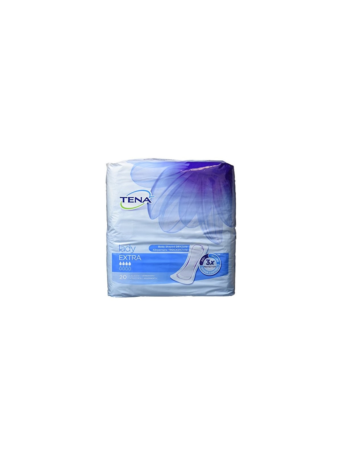 Tena Lady DISCREET compresa per incontinenza extra 20 unit donna