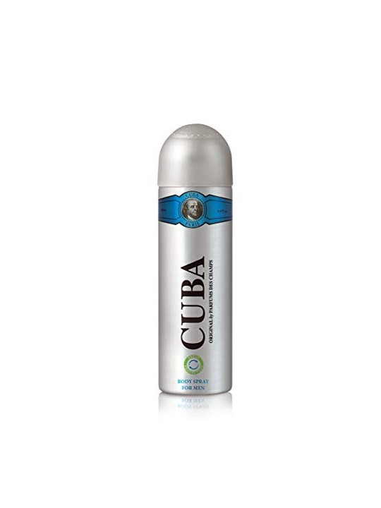 Cuba Blue Deospray for Men 200ml - Intense Freshness