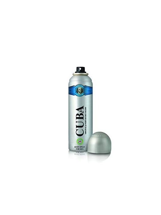 Cuba Blue Deospray for Men 200ml - Intense Freshness