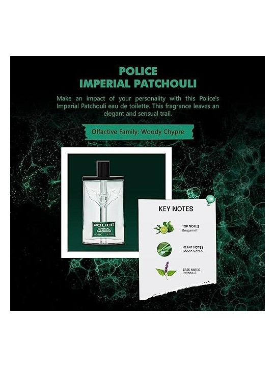 Police Imperial Patchouli eau de toilette uomo 100ml