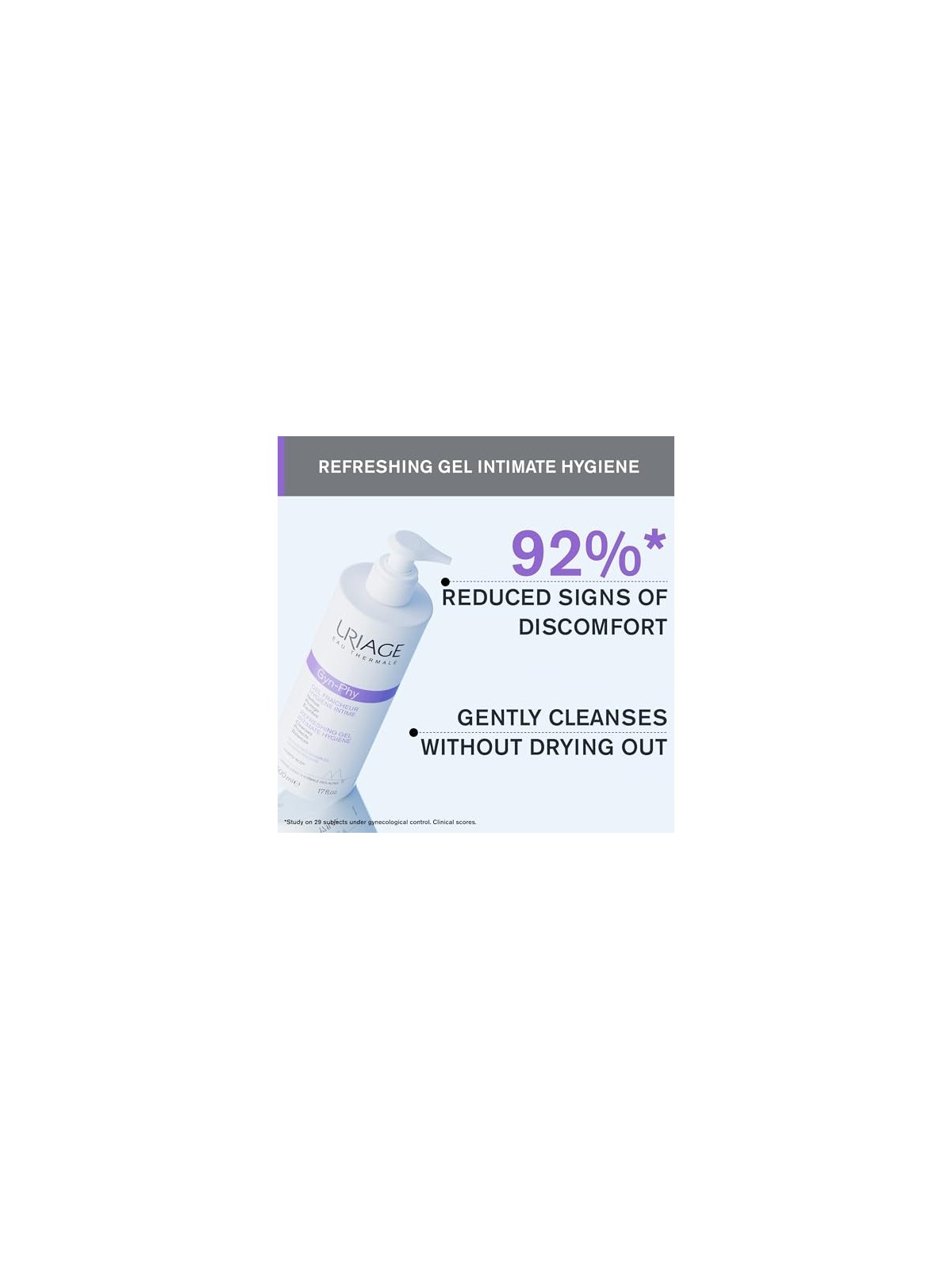 Uriage Gyn-Phy Intimate Hygiene Refreshing Gel donna 500ml 2003499