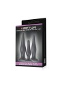 Set of Mini Anal Plugs Beginner Kit 85mm 115mm 130mm