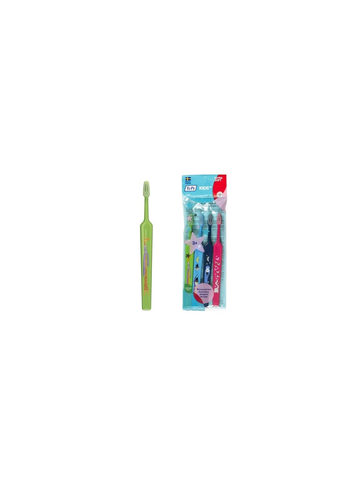 TePe Kids Extra Soft 4 pcs
