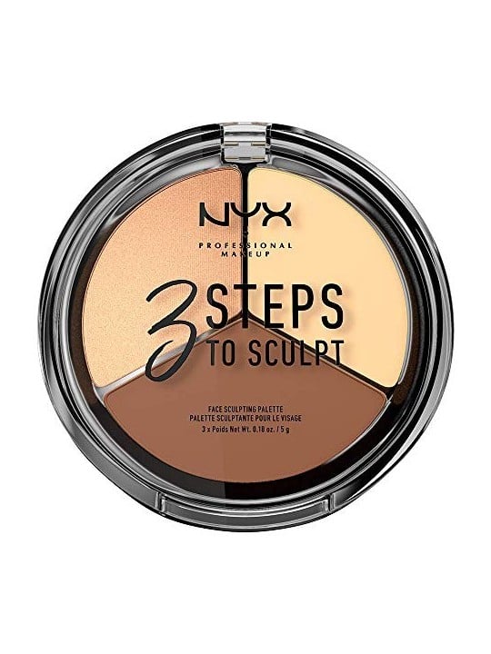 Palette per scolpire il viso luce unisex 3 PASSI