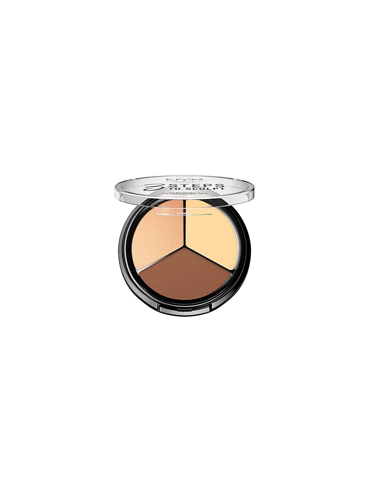 Palette per scolpire il viso luce unisex 3 PASSI