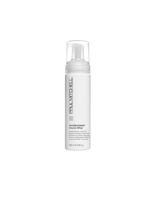 Paul Mitchell Schiuma per il volume dei capelli Invisiblewear Volume Whip 200ml donna Paul Mitchell www.essenzetotalstyle.com 