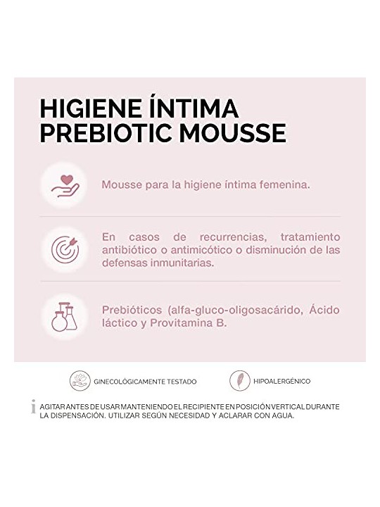 Cumlaude Lab MOUSSE PREBIOTICA per IGIENE INTIMA 150ml donna