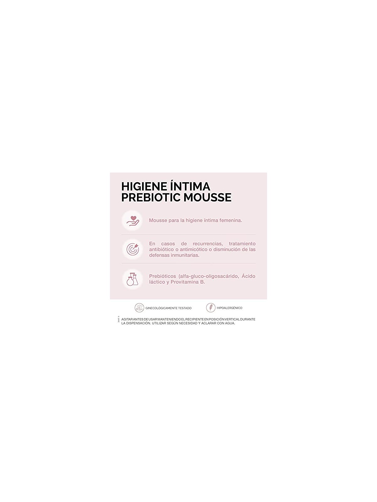 Cumlaude Lab MOUSSE PREBIOTICA per IGIENE INTIMA 150ml donna