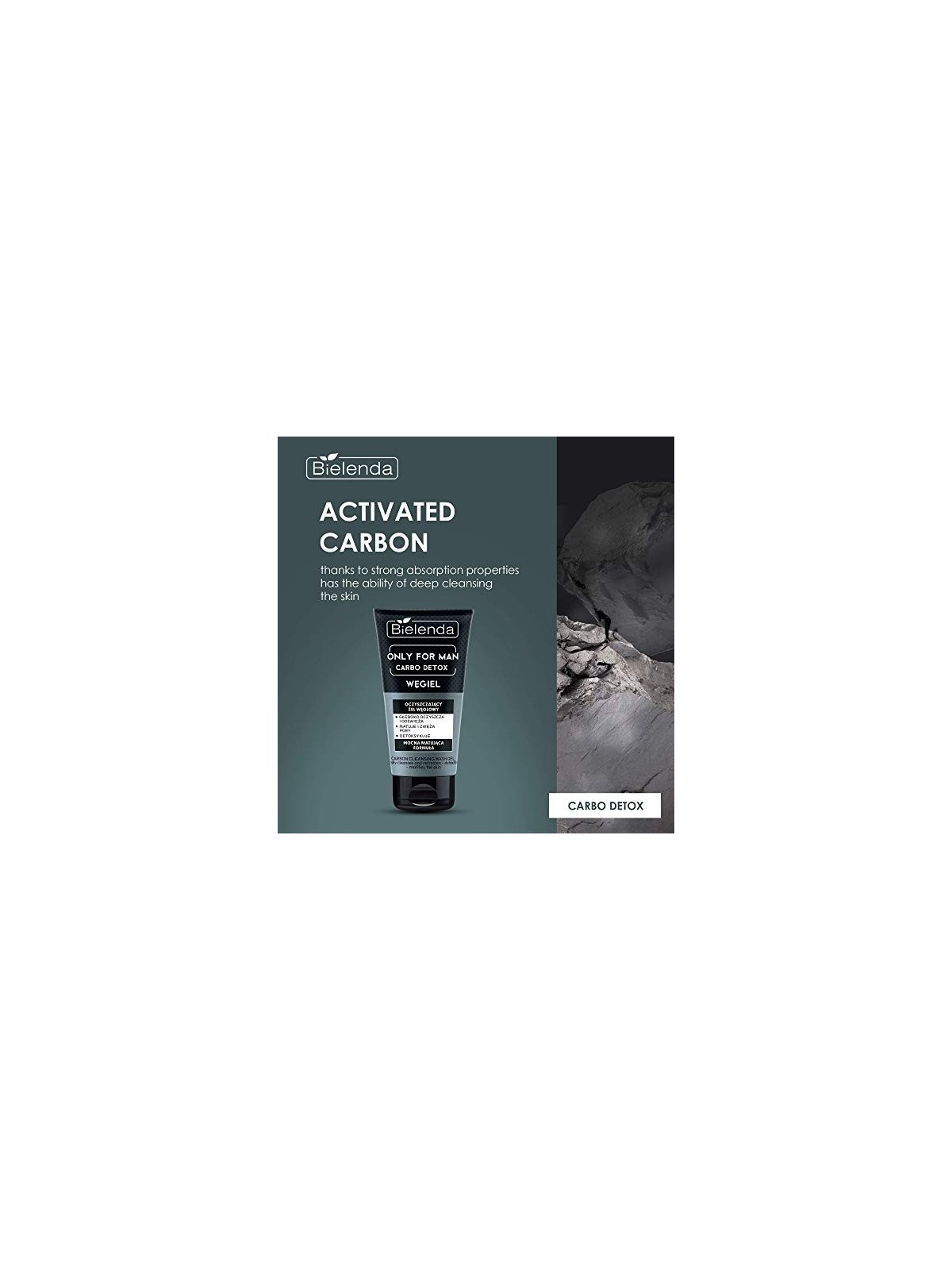 BIELENDA Only For Men Carbo Detox Carbon gel detergente