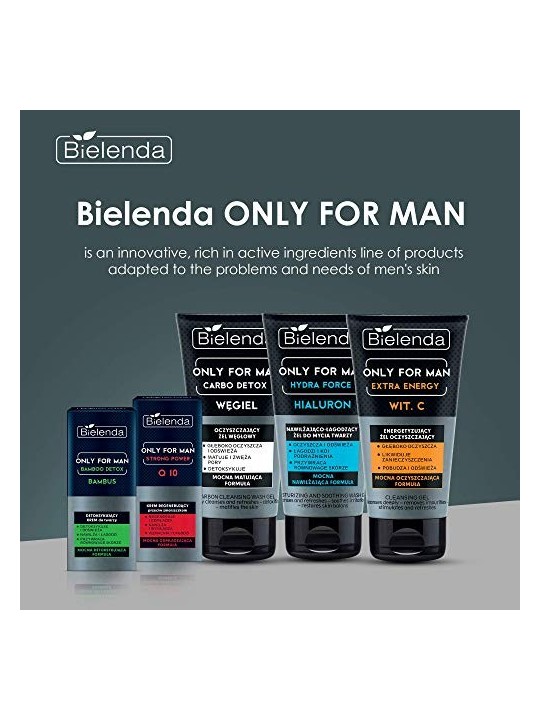 BIELENDA Only For Men Carbo Detox Carbon gel detergente
