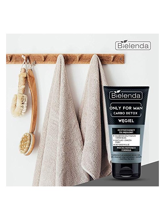 BIELENDA Only For Men Carbo Detox Carbon gel detergente