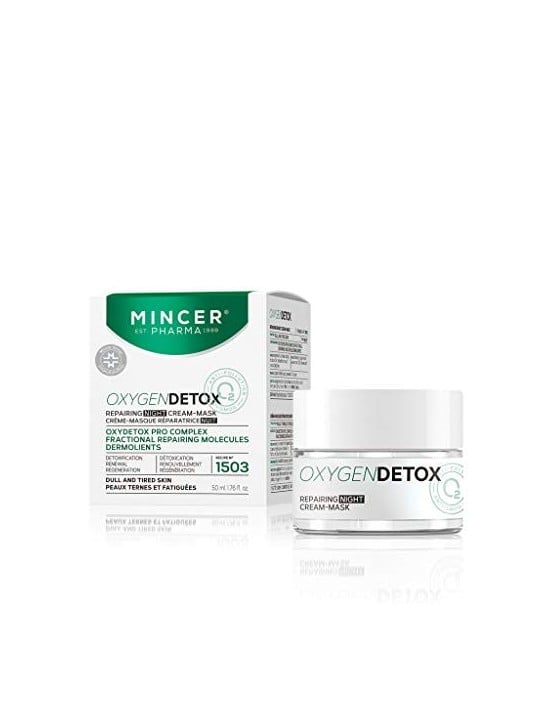 MINCER PHARMA Oxygen Detox cremamaschera notte riparatrice No1503 50ml