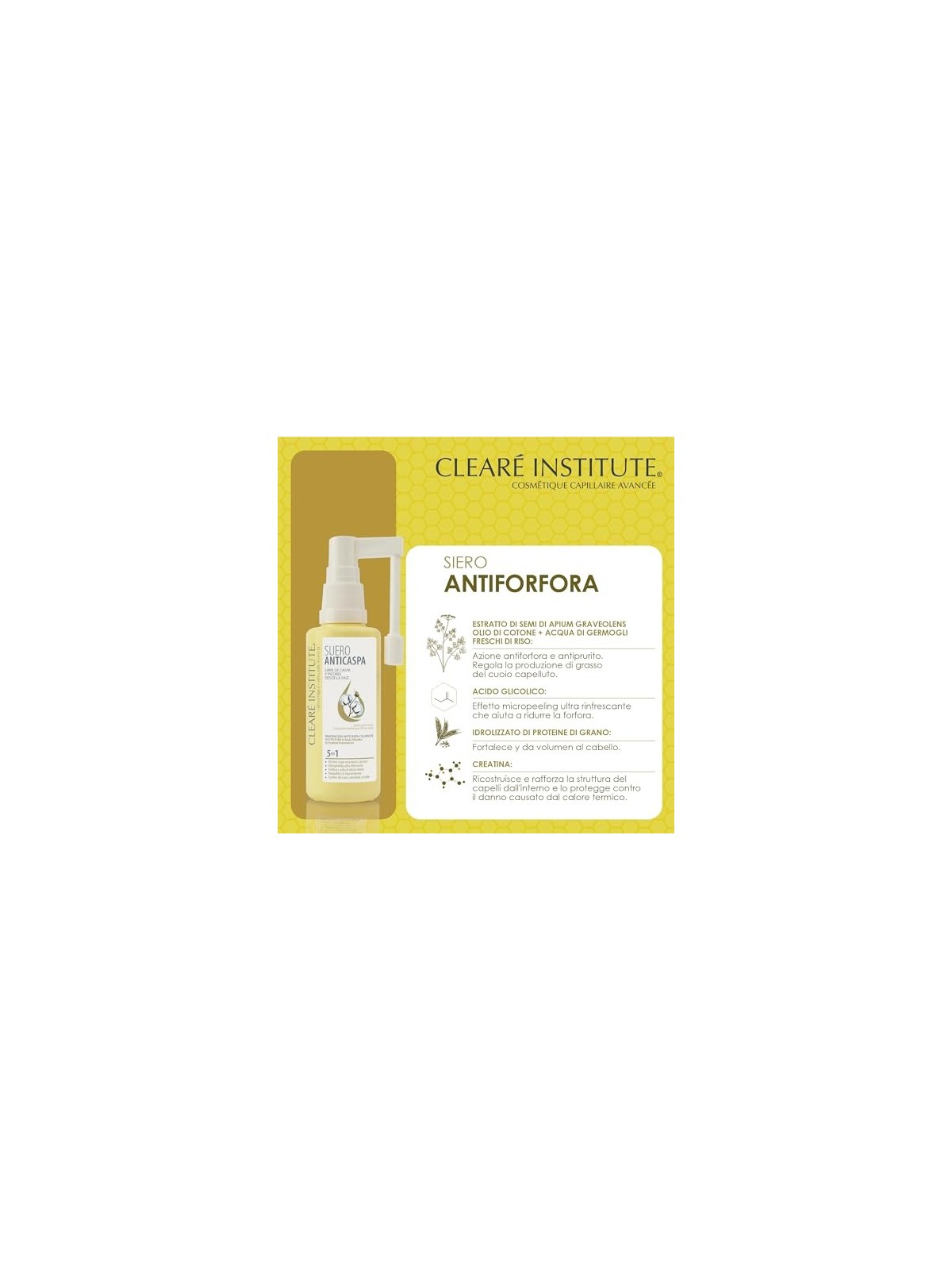 Siero ANTICASPA Clearï¿½ï¿½ Institute 75ml