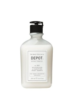 Depot BARBA e BAFFI N501 shampoo idratante e chiarificante per barba 250ml uomo