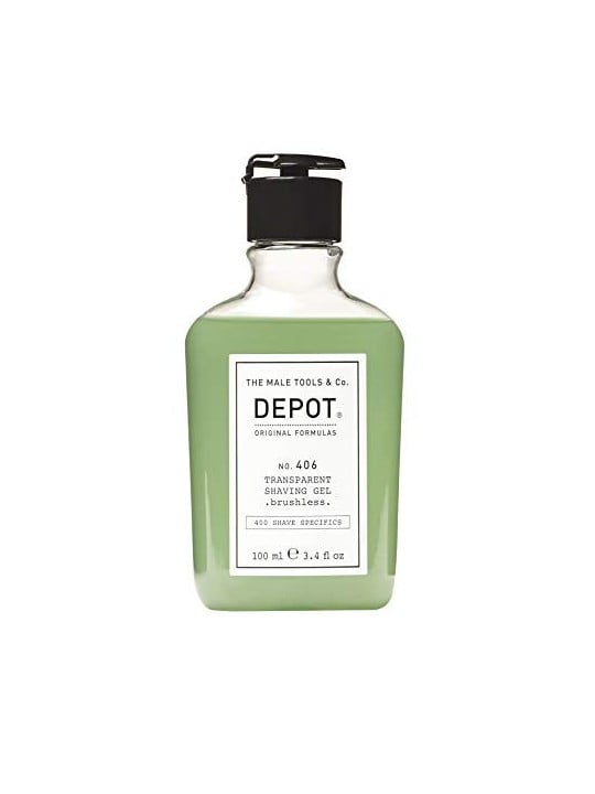 Depot 406 Gel da Barba Rinfrescante e Addolcente al Mentolo 100ml donna