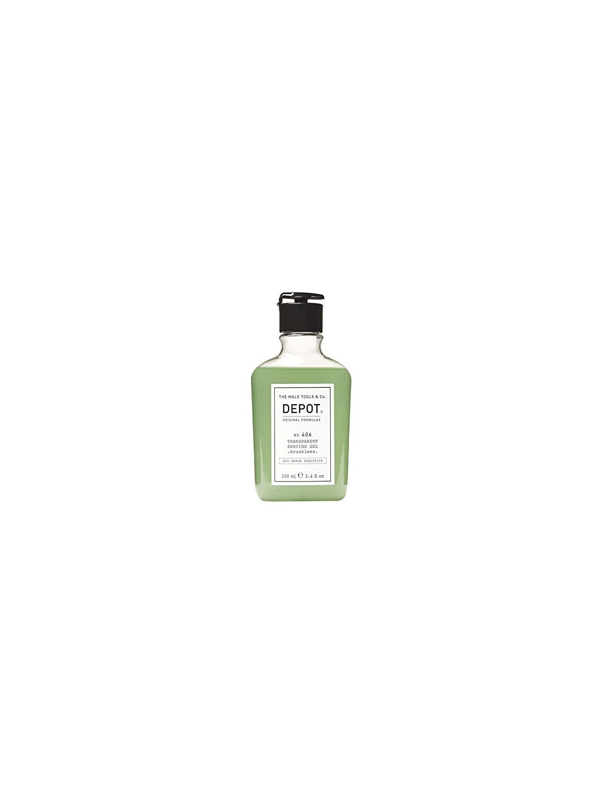 Depot 406 Gel da Barba Rinfrescante e Addolcente al Mentolo 100ml donna