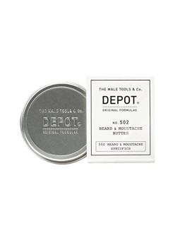 Depot 500 Burro di Argan per Barba Baffi Nutriente Ammorbidente 30ml