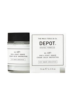 Crema Pre & Post Rasatura No. 401 di Depot 400 per donna 75ml